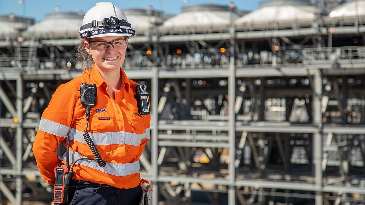 Employee at GTL plant