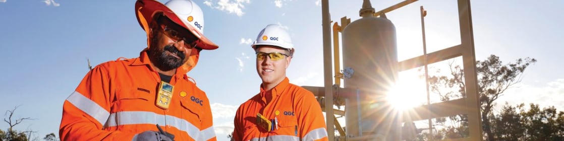 QGC wellsite operators check well performance