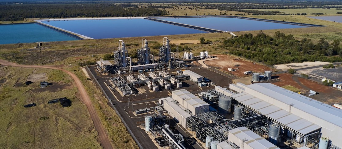 Natural gas facility associated with Shell QGC Walloons' gas marketing and trading activities.