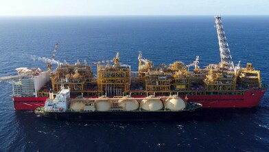 Floating Liquid Natural Gas ShipPlant