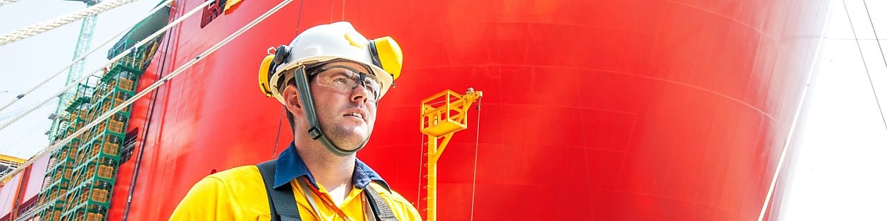 Site engineer walking in a work site