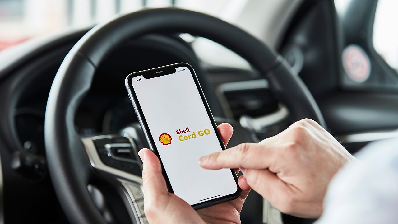 shell card go app
