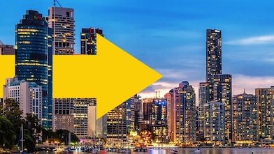 Shell energy Australia cityscape