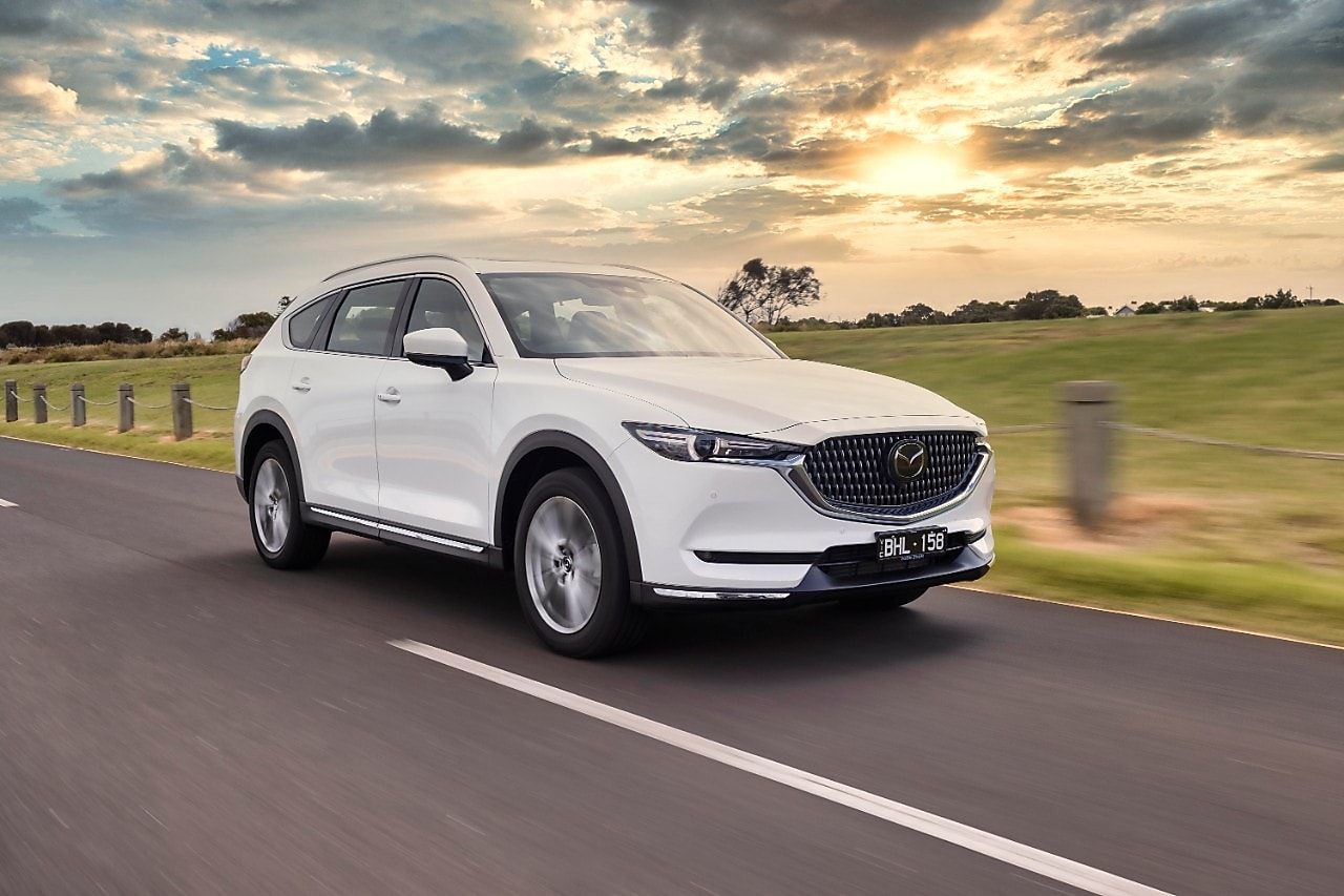 SUV vehicle on the road