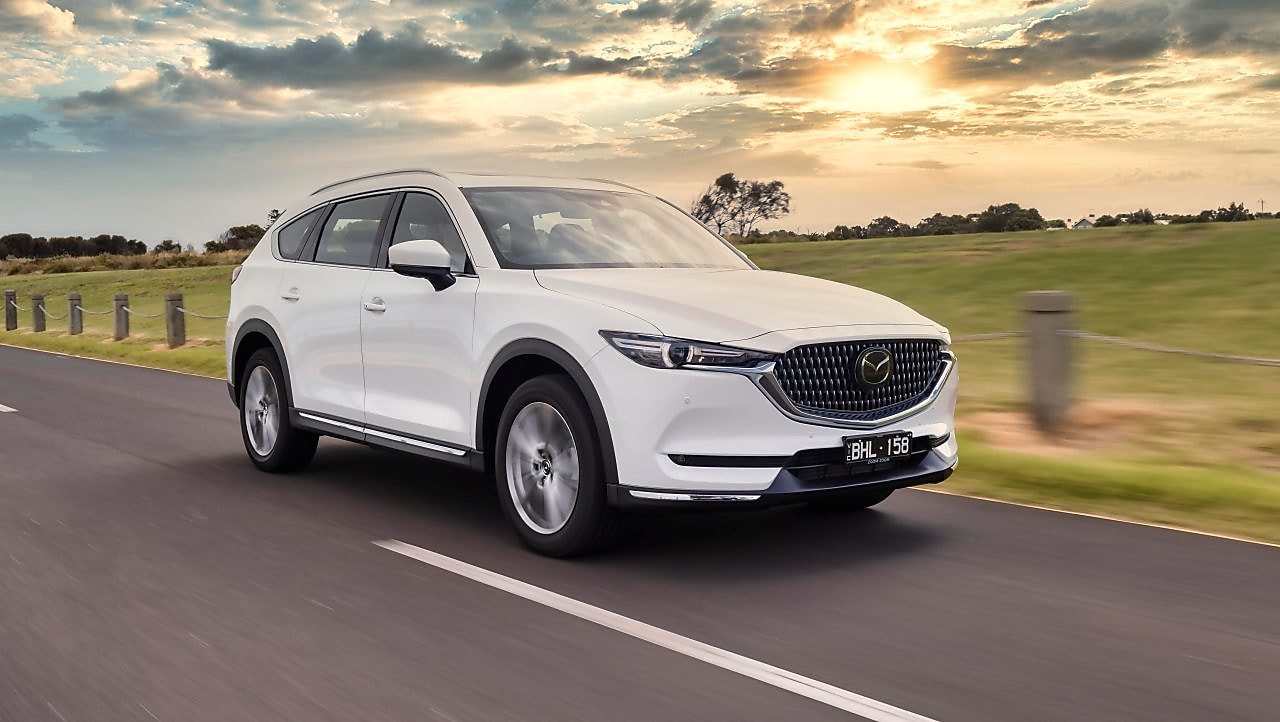 SUV vehicle on the road