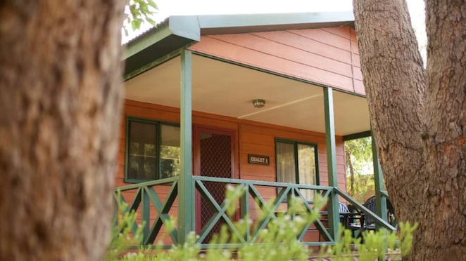 Image of cabin entrance