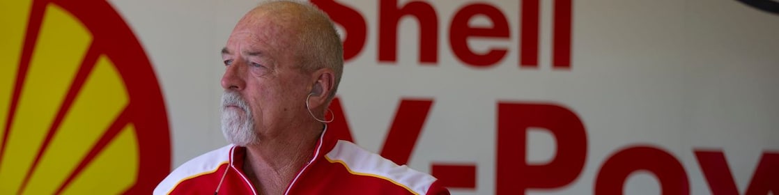 Wayne Cowper at work