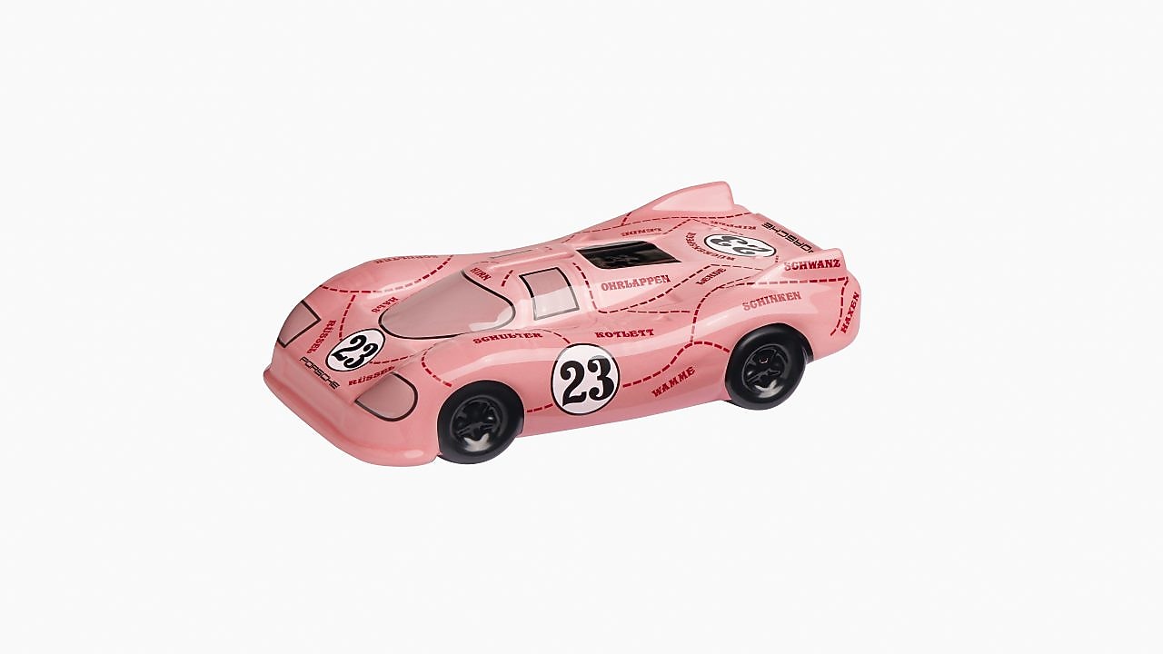Porsche 917 'Pink Pig' piggy bank