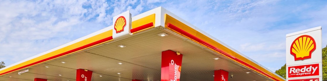 Shell service station