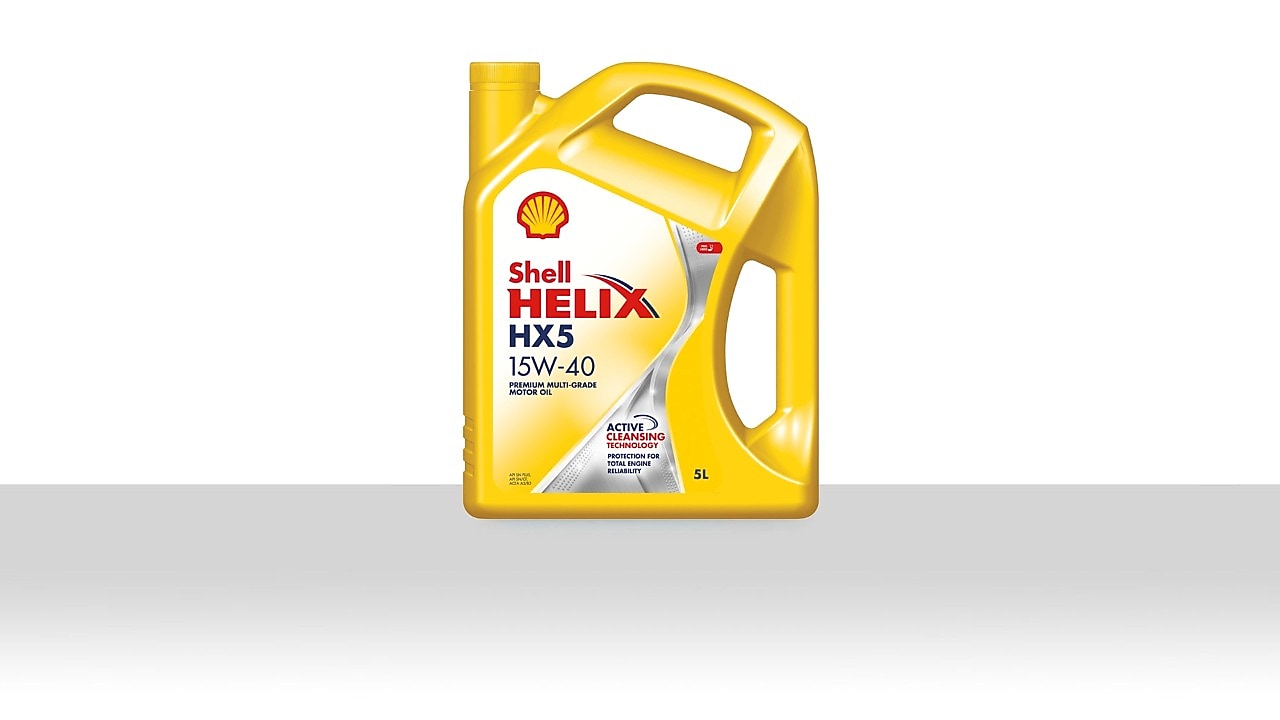 Shell Helix Mineral Motor Oils range