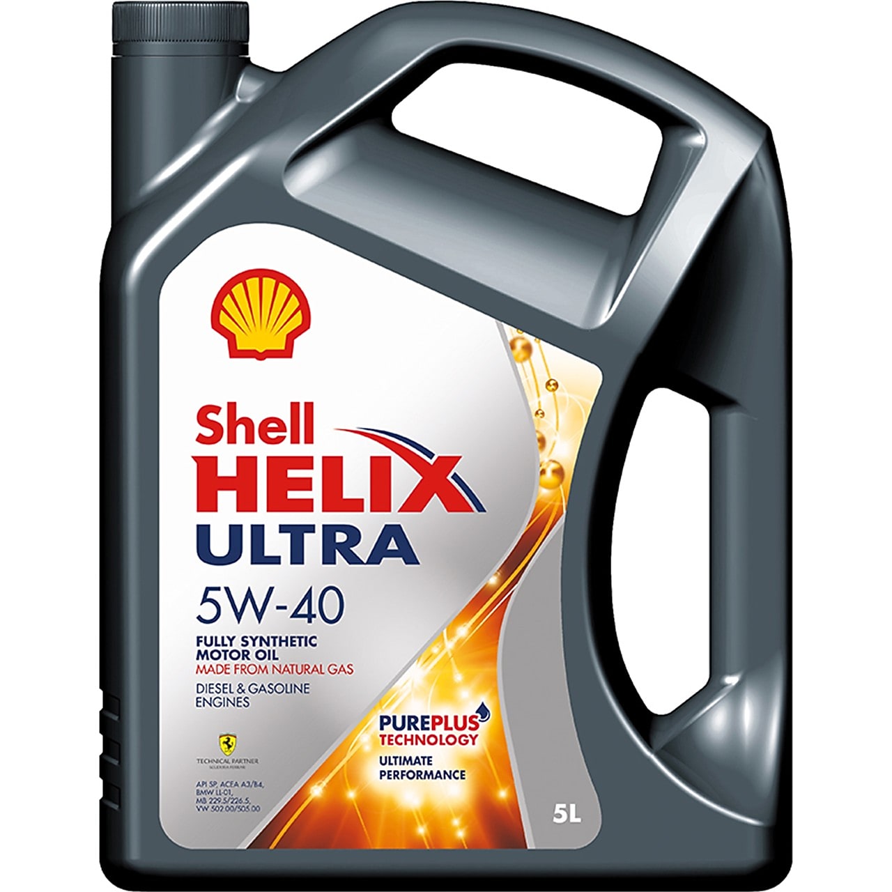 Shell Helix 5 Litre Bottle with Label