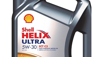 Shell Helix 5 Litre Bottle with Label