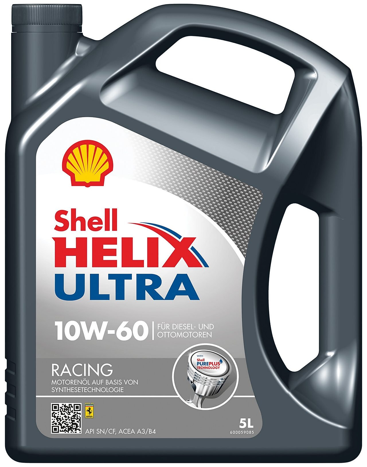 Packshot of Shell Helix Ultra Racing 10W-60