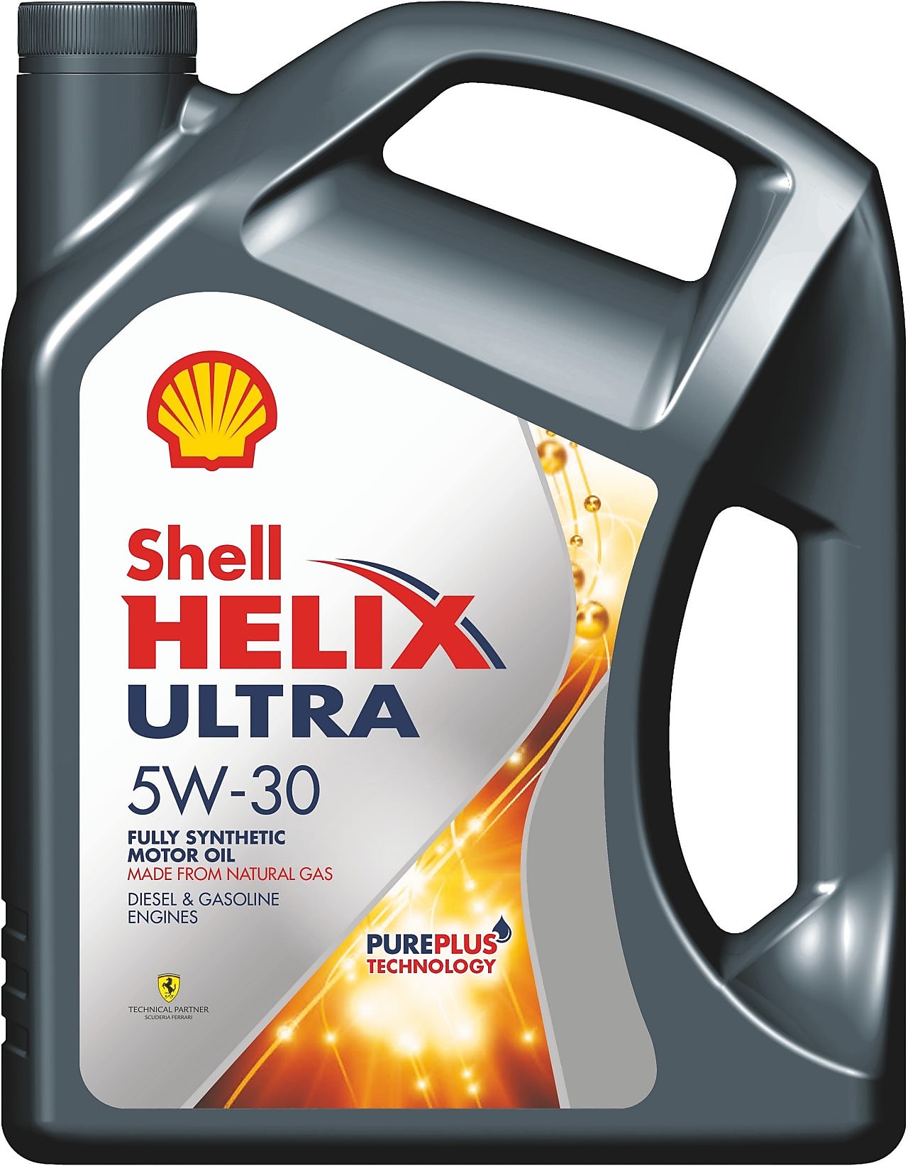 Shell Helix 5 Litre Bottle with Label