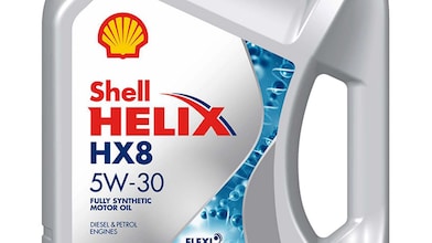 Shell Helix 5 Litre Bottle with Label