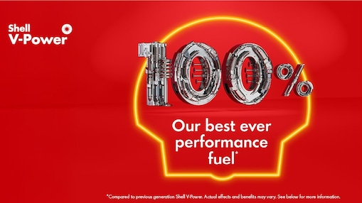 Shell Infinity premium fuel hero banner
