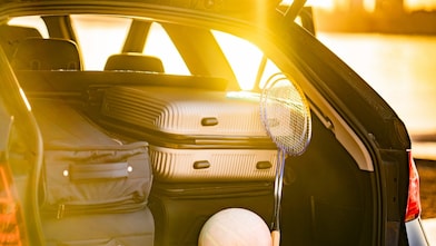 Car packed