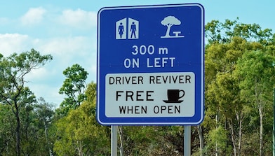 Driver Reviver rest stop helping drivers manage fatigue on Australian road trips
