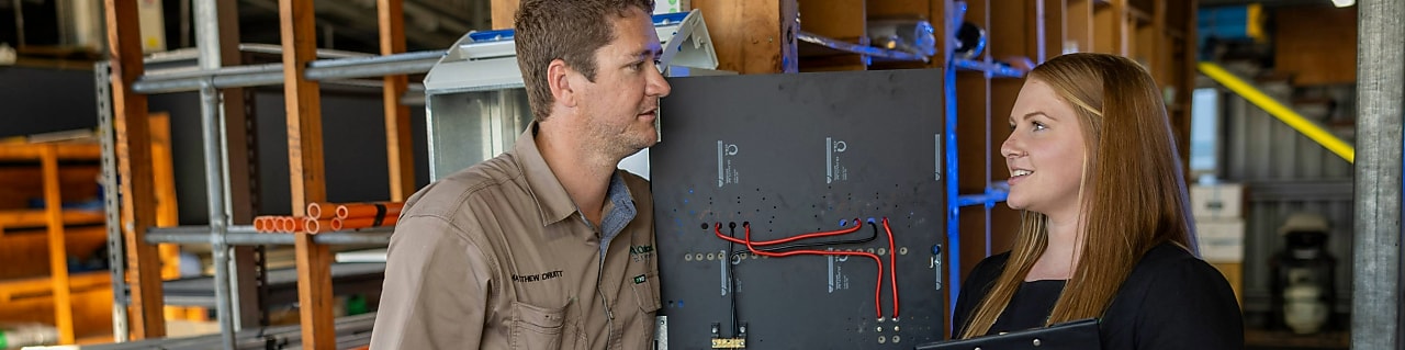 Matt and Taylor from Oakcrest talking